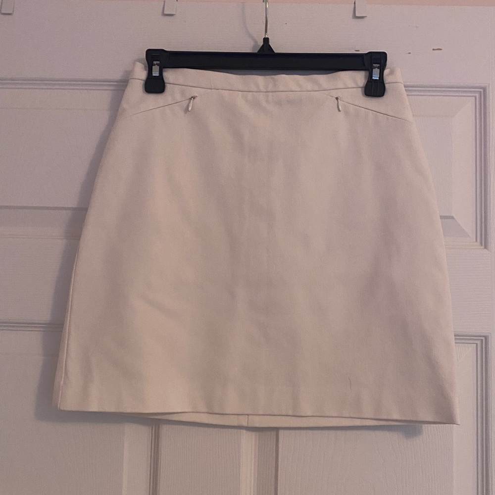 The Limited white a-line skirt, size 2